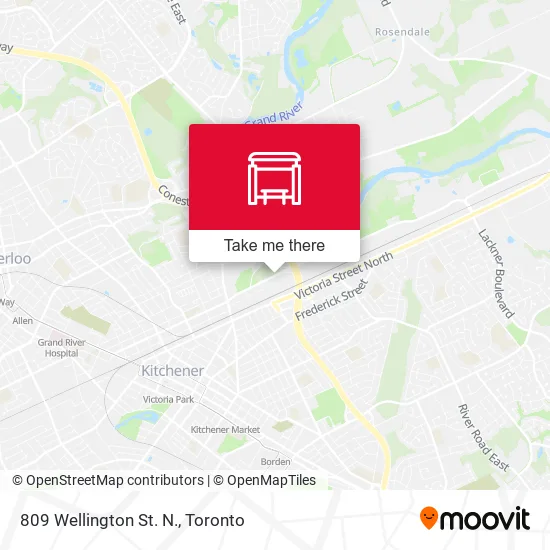 809 Wellington St. N. map
