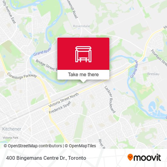 400 Bingemans Centre Dr. map