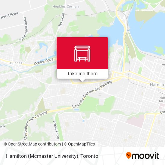Hamilton (Mcmaster University) map