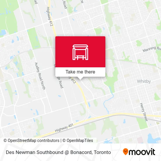 Des Newman Southbound @ Bonacord map