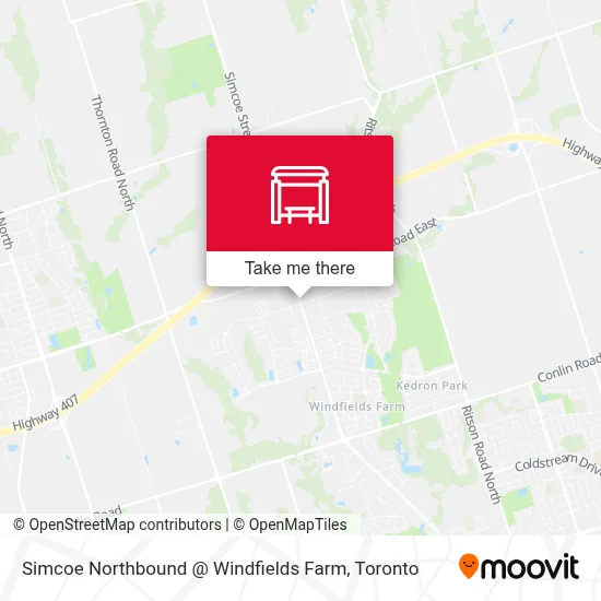 Simcoe Northbound @ Windfields Farm plan