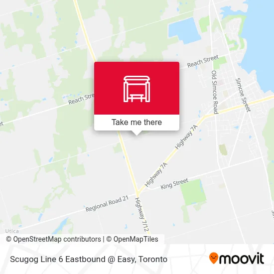 Scugog Line 6 Eastbound @ Easy plan