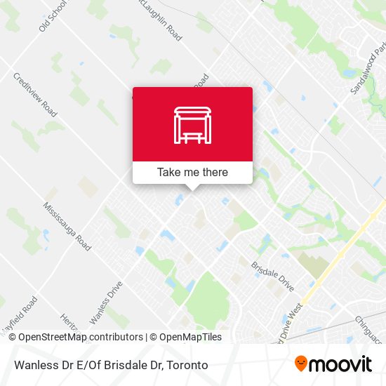 Wanless Dr E/Of Brisdale Dr map