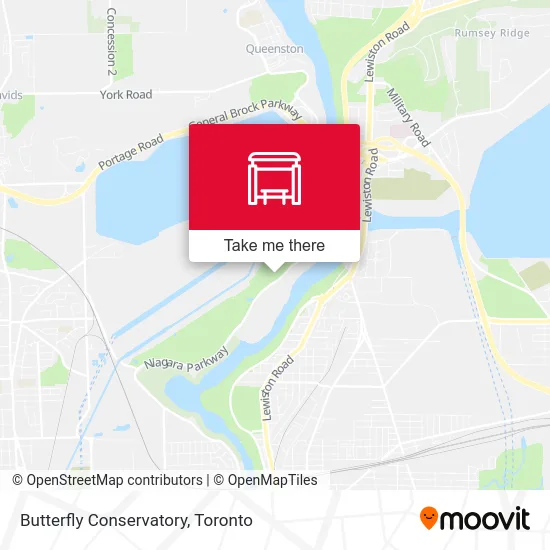 Butterfly Conservatory map