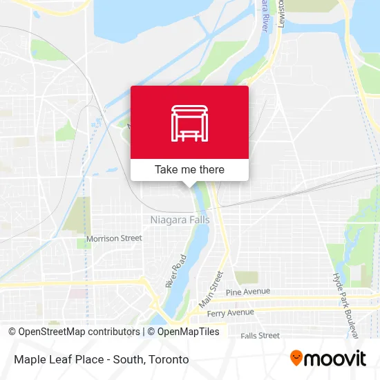 Maple Leaf Place - South map