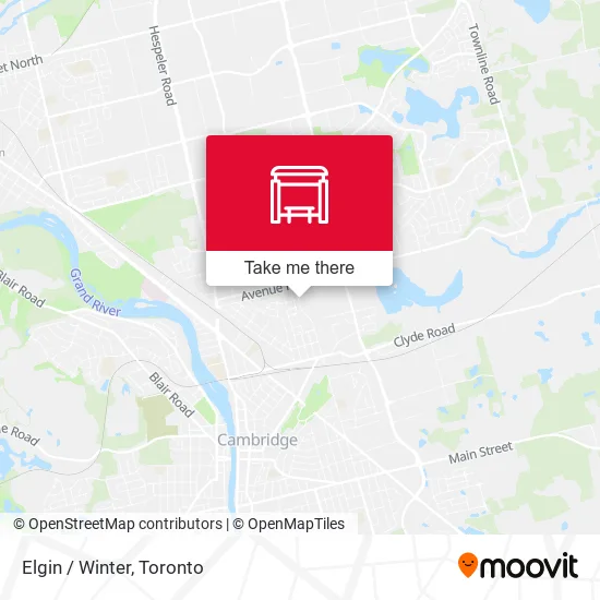 Elgin / Winter map