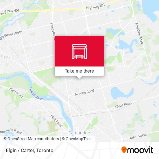 Elgin / Carter map