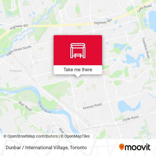 Dunbar / International Village map