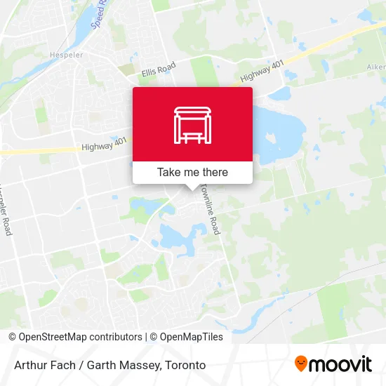 Arthur Fach / Garth Massey map