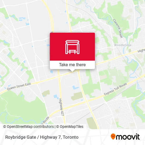 Roybridge Gate / Highway 7 map