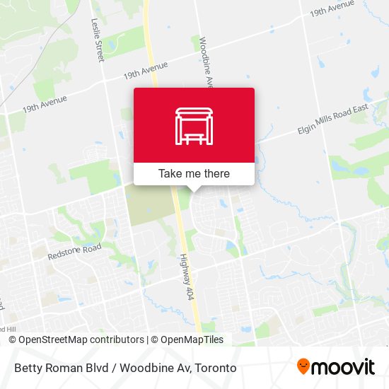 Betty Roman Blvd / Woodbine Av plan