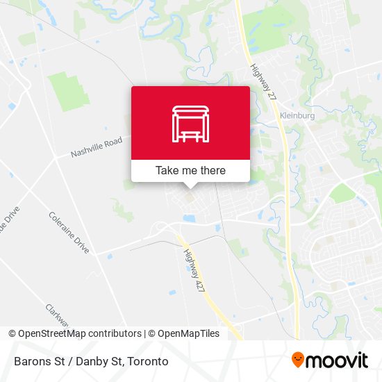Barons St / Danby St plan
