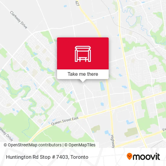 Huntington Rd Stop # 7403 map