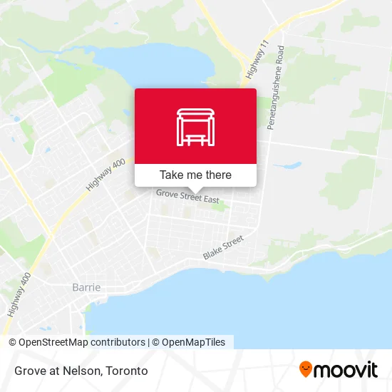 Grove at Nelson map