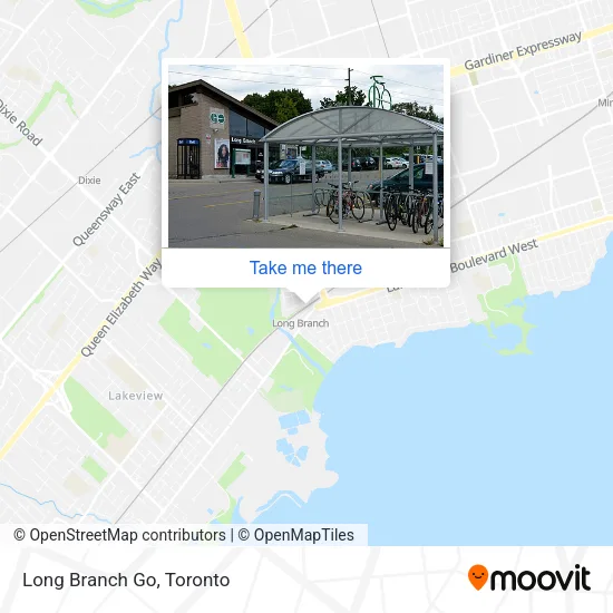 Long Branch Go map