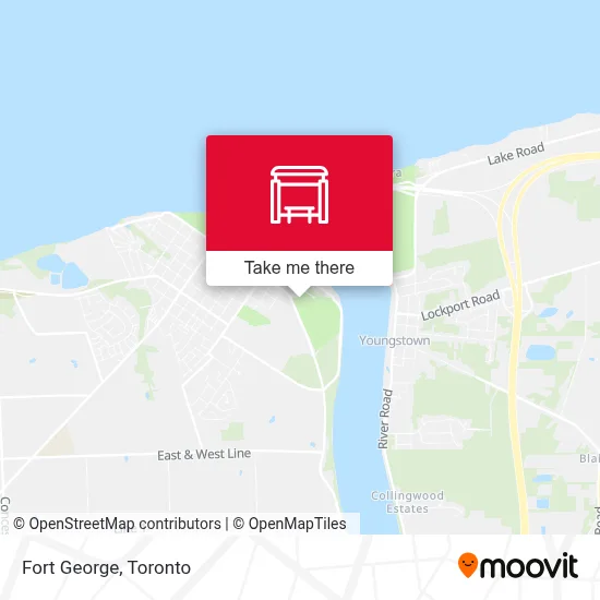 Fort George map