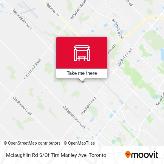 Mclaughlin Rd S / Of Tim Manley Ave map