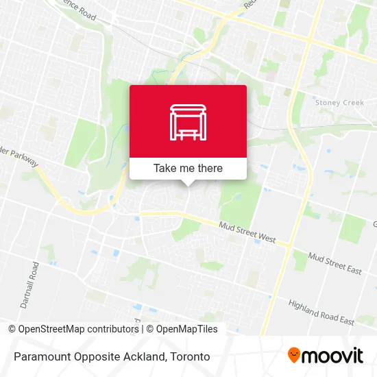 Paramount Opposite Ackland map