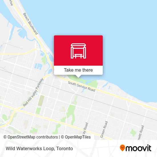 Wild Waterworks Loop map