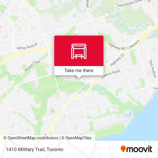 1410 Military Trail map