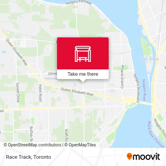 Race Track map