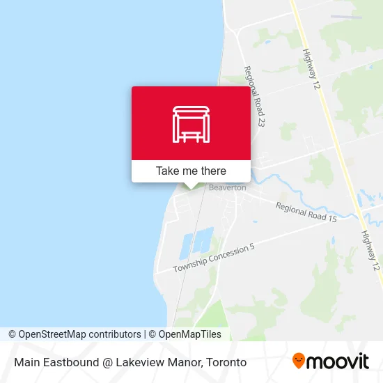 Main Eastbound @ Lakeview Manor plan