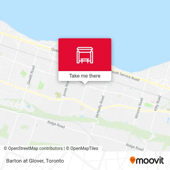 Barton at Glover map