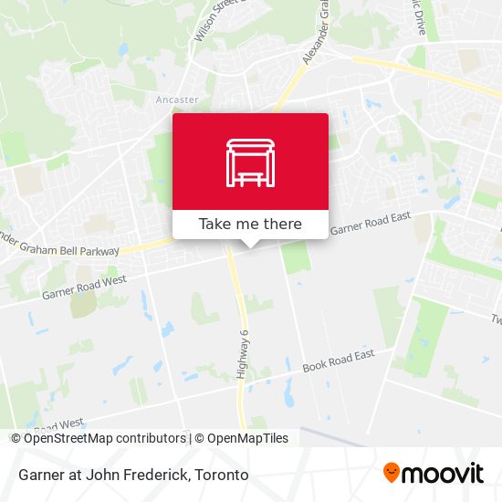 Garner at John Frederick map