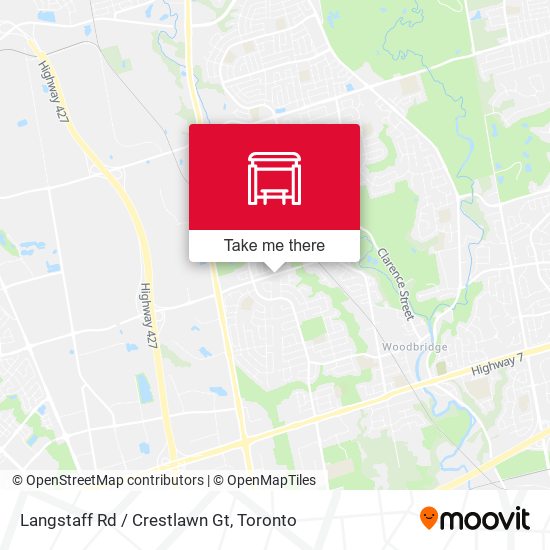 Langstaff Rd / Crestlawn Gt map