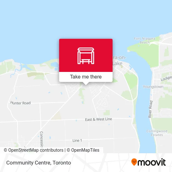 Community Centre map