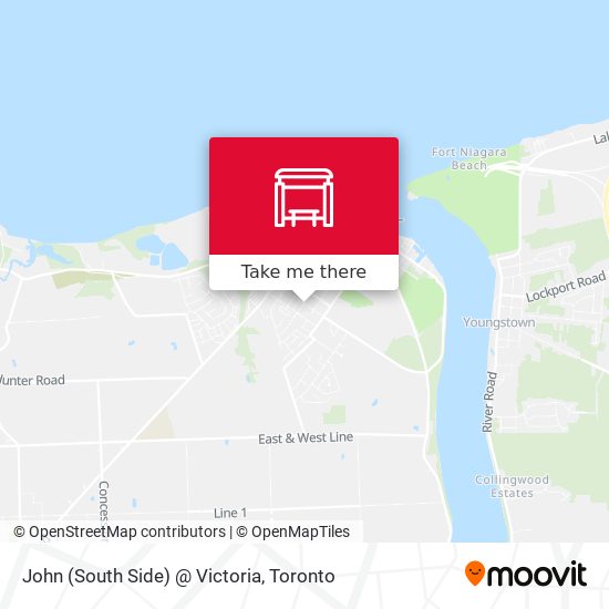 John (South Side) @ Victoria map