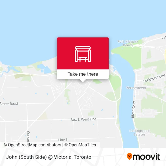 John (South Side) @ Victoria map