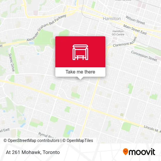 At 261 Mohawk map