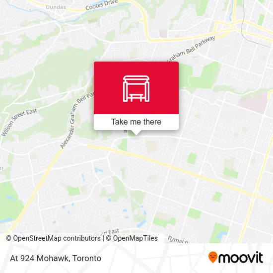 At 924 Mohawk map