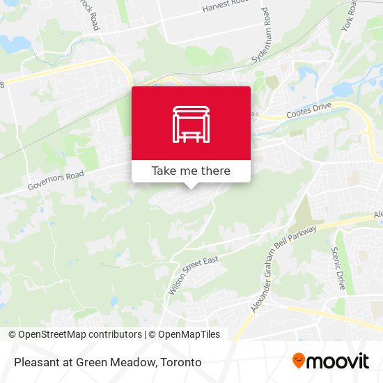 Pleasant at Green Meadow map