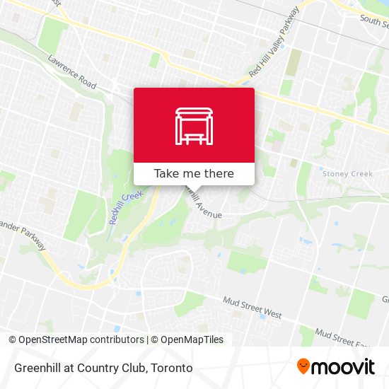 Greenhill at Country Club map