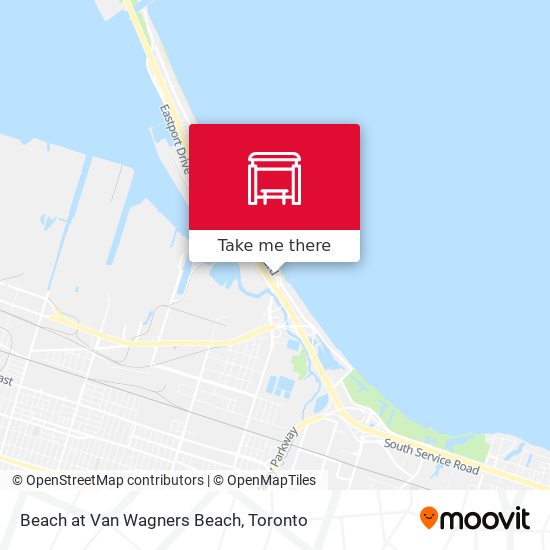 Beach at Van Wagners Beach plan