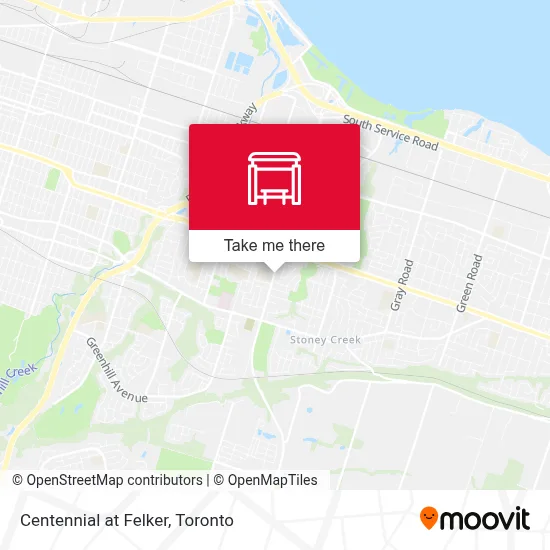 Centennial at Felker map