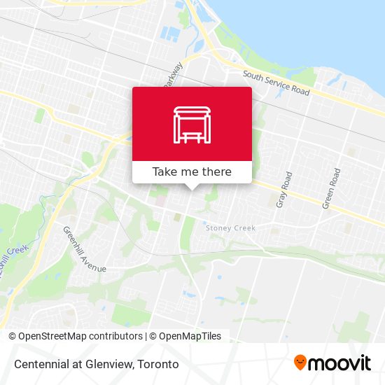 Centennial at Glenview map