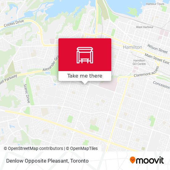 Denlow Opposite Pleasant map