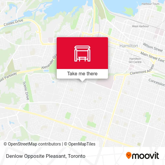 Denlow Opposite Pleasant map