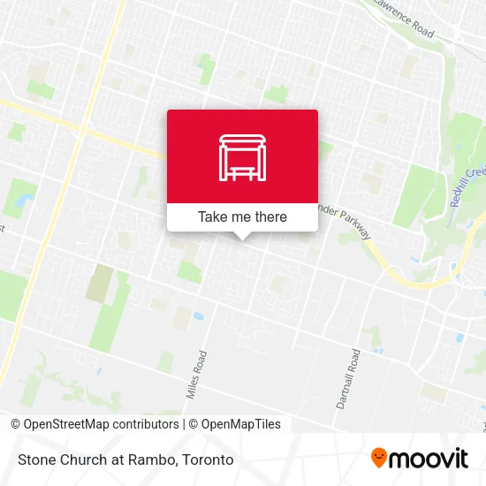 Stone Church at Rambo map