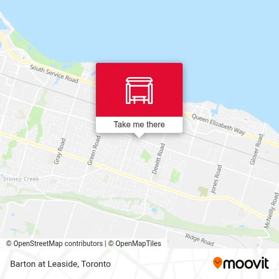 Barton at Leaside map