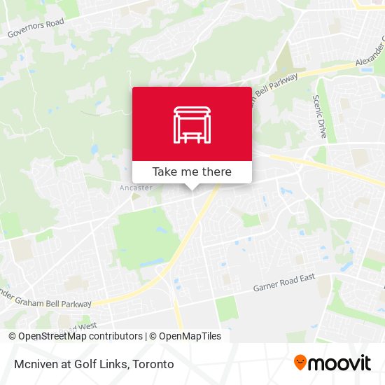 Mcniven at Golf Links map