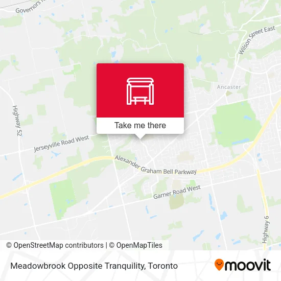 Meadowbrook Opposite Tranquility map