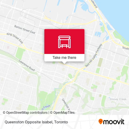 Queenston Opposite Isabel map