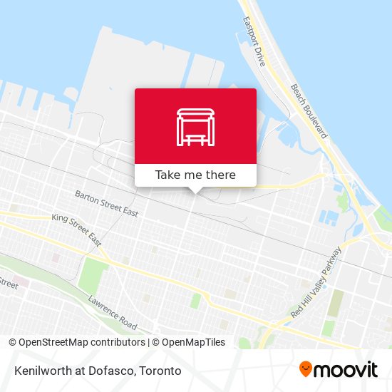 Kenilworth at Dofasco map