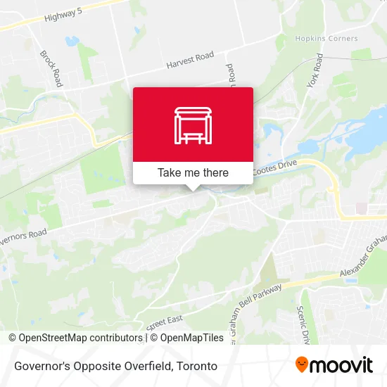Governor's Opposite Overfield map