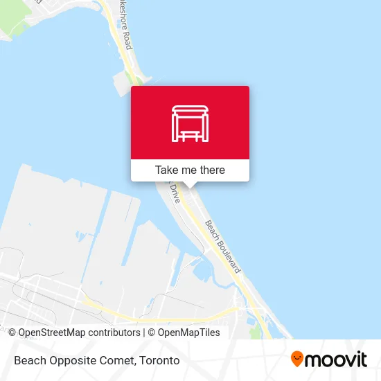 Beach Opposite Comet map