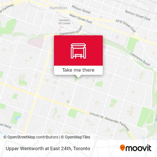 Upper Wentworth at East 24th plan